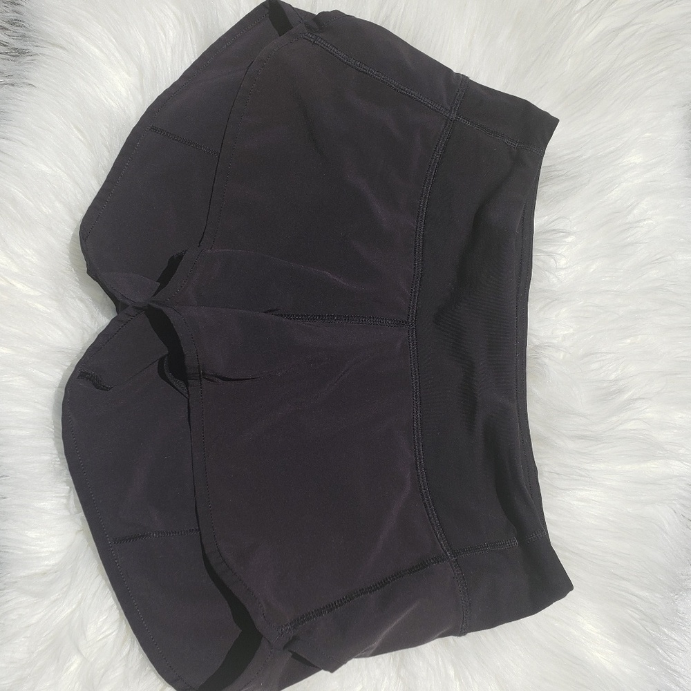 Lululemon Athletica Speed Up short size 2 Black
